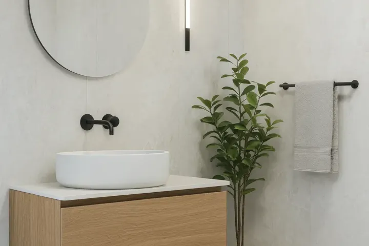 Flexible large-format panels